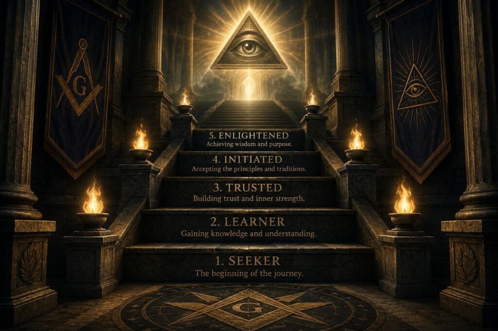 Illuminati initiation stages